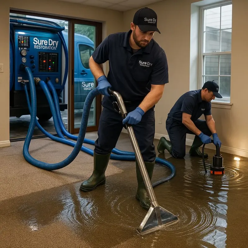 Water Extraction and Removal process in Forsyth, MT
